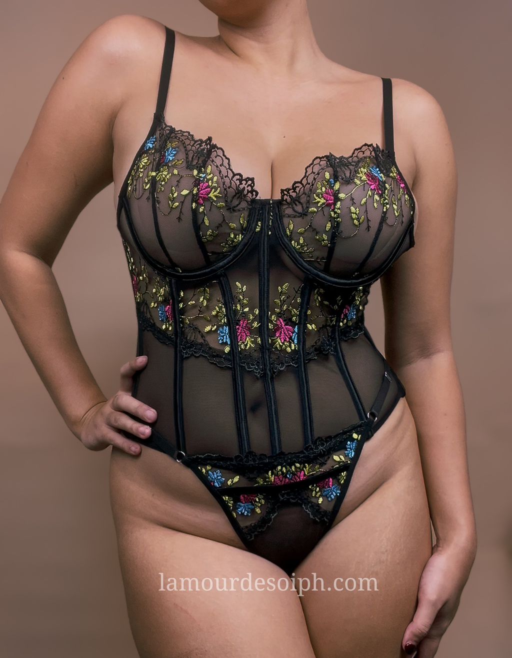 Adriana Bustier Lingerie Set
