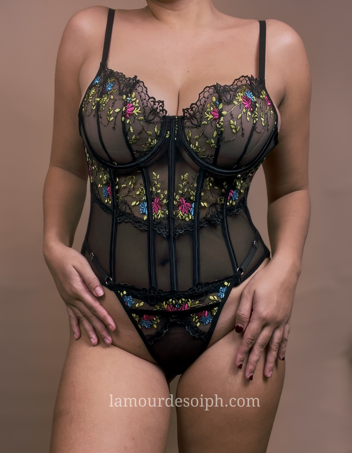 Adriana Bustier Lingerie Set