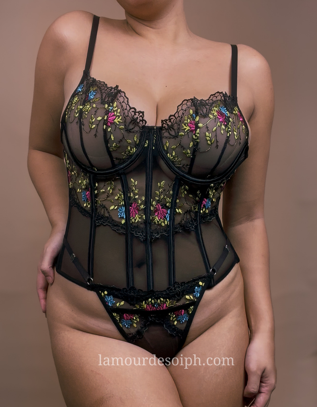 Adriana Bustier Lingerie Set