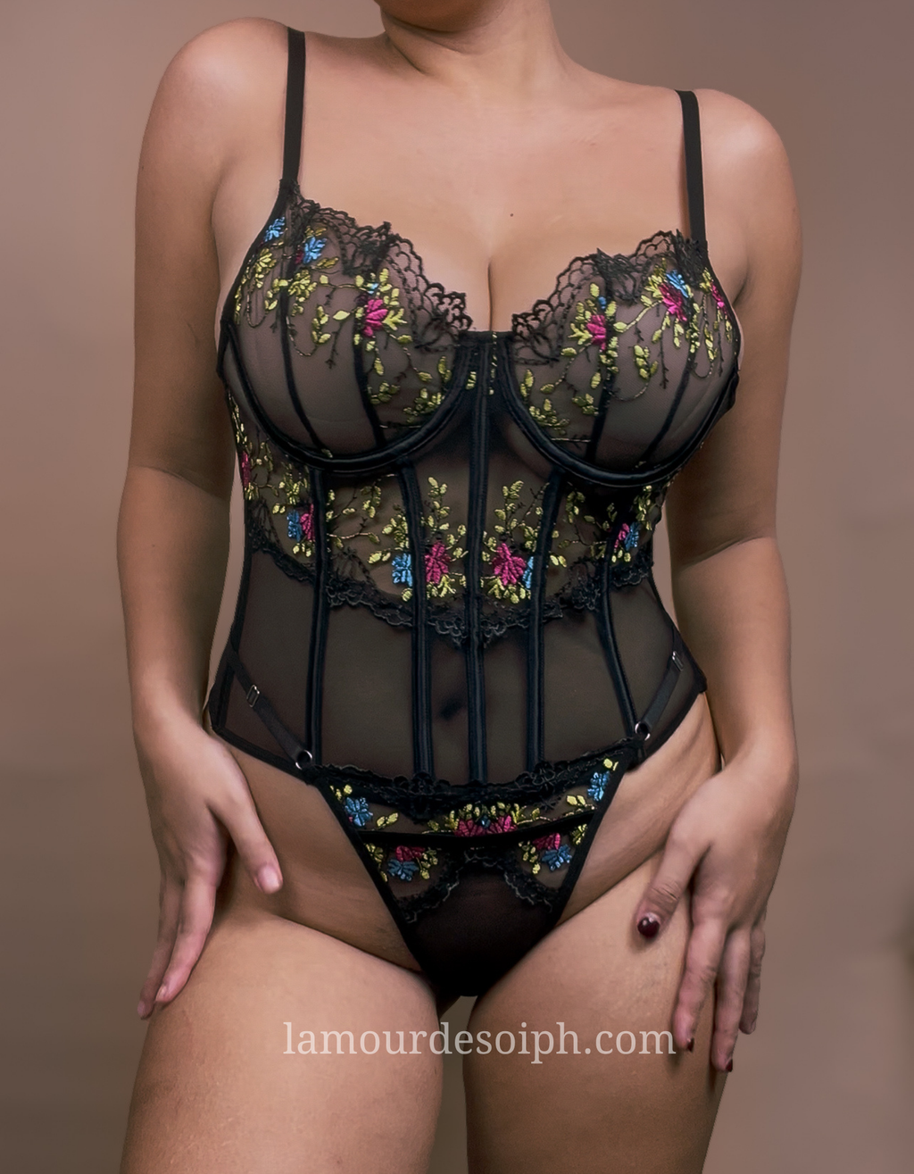 Adriana Bustier Lingerie Set