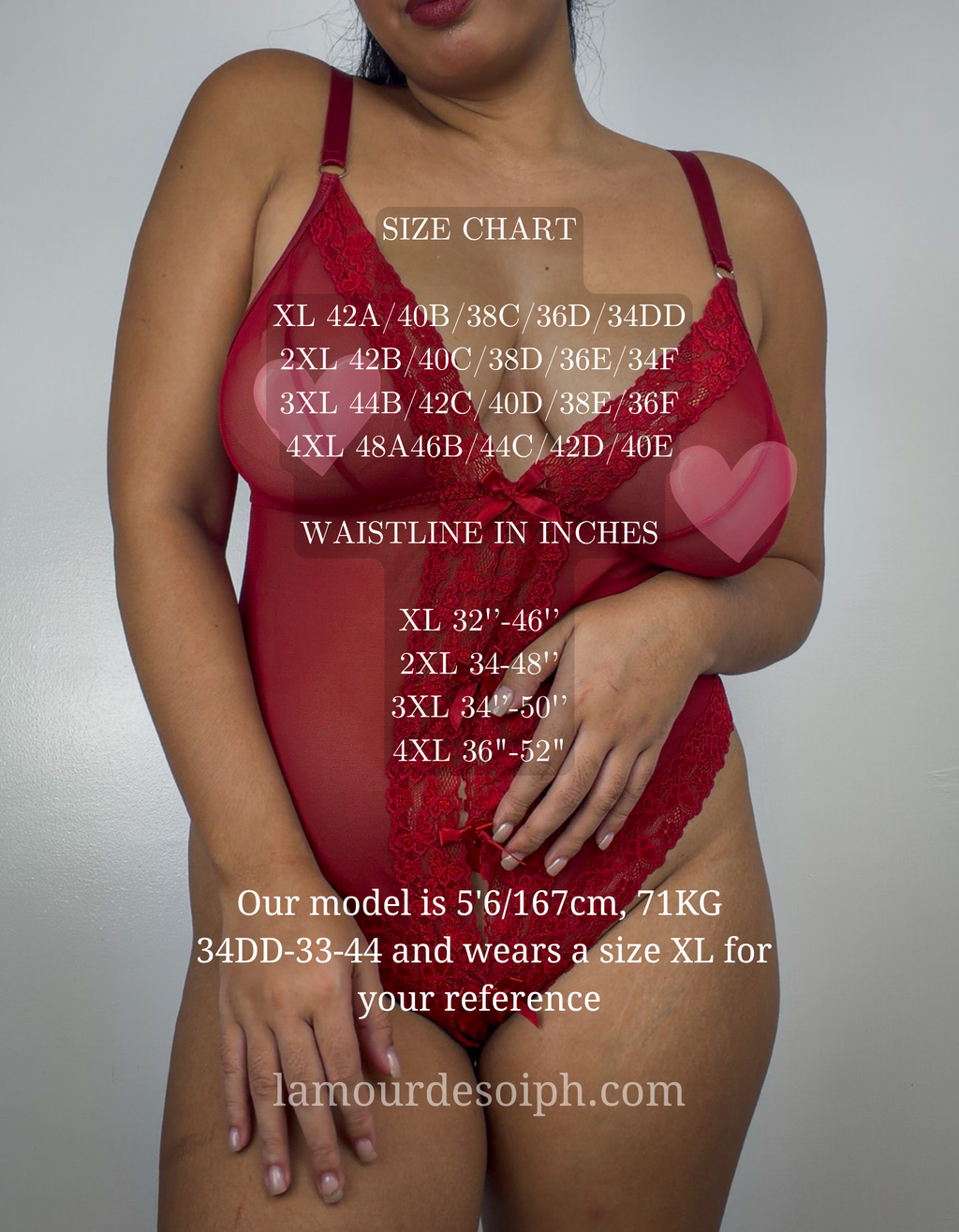 (XL-4XL) Mara Teddy Bodysuit