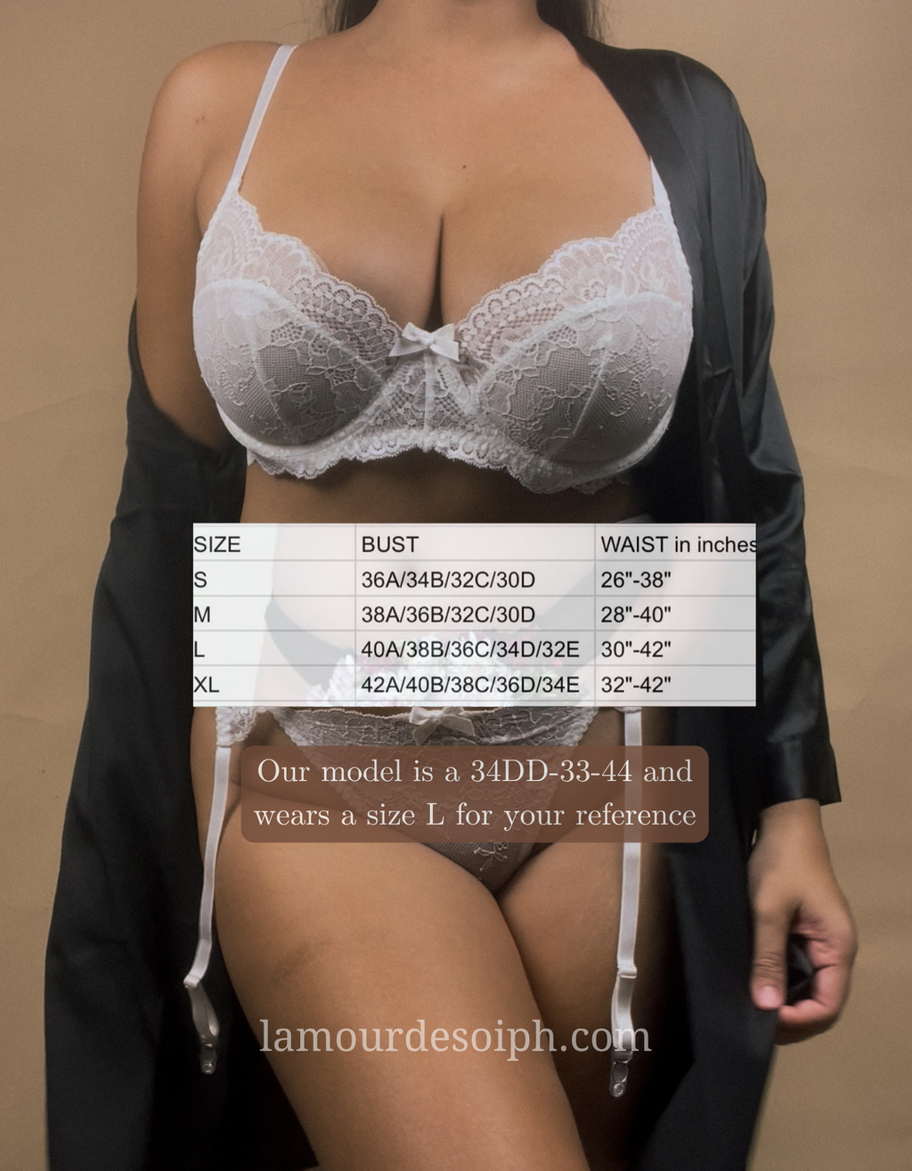 Joanne Lingerie Set w/stockings