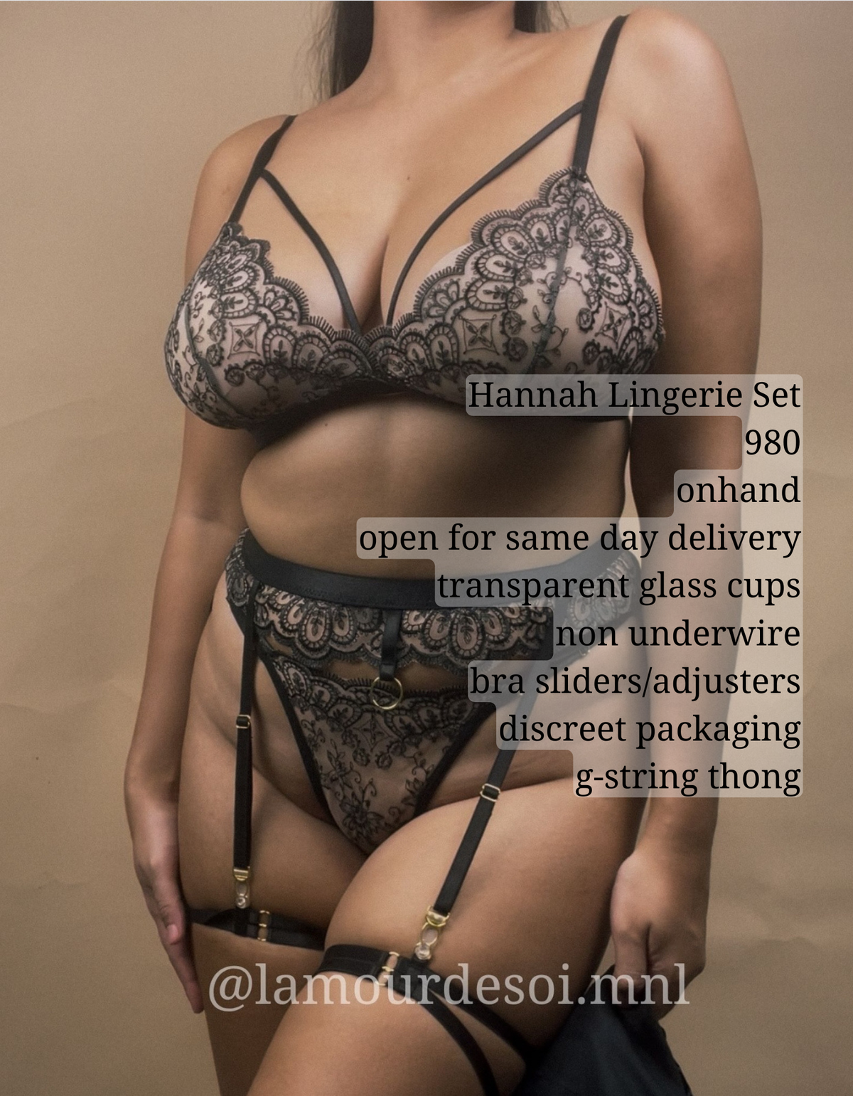 Hannah Lingerie Set