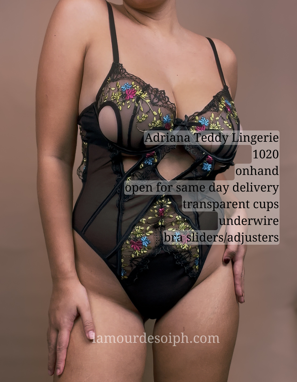 Adriana Teddy Bodysuit