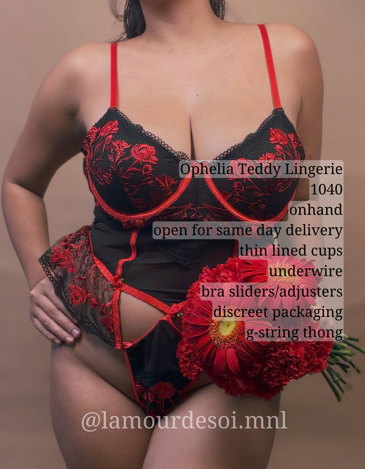 Ophelia Teddy Bodysuit