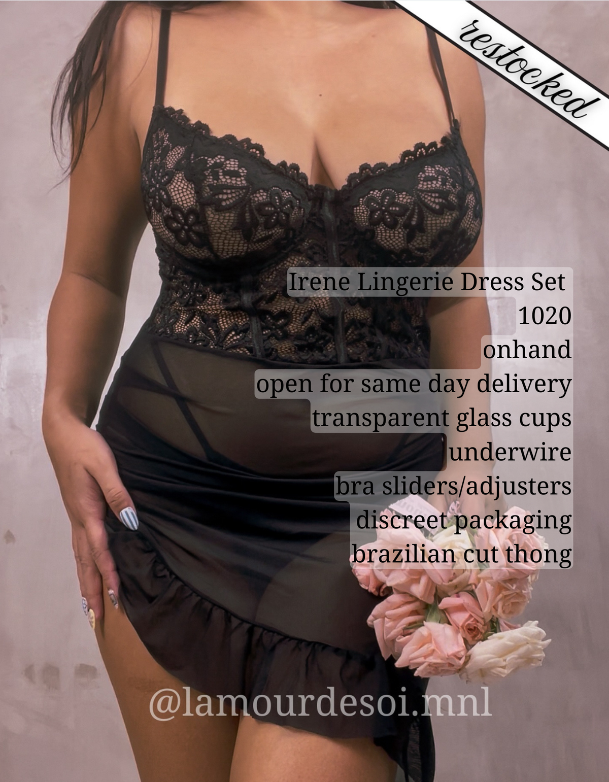 Irene Lingerie Dress