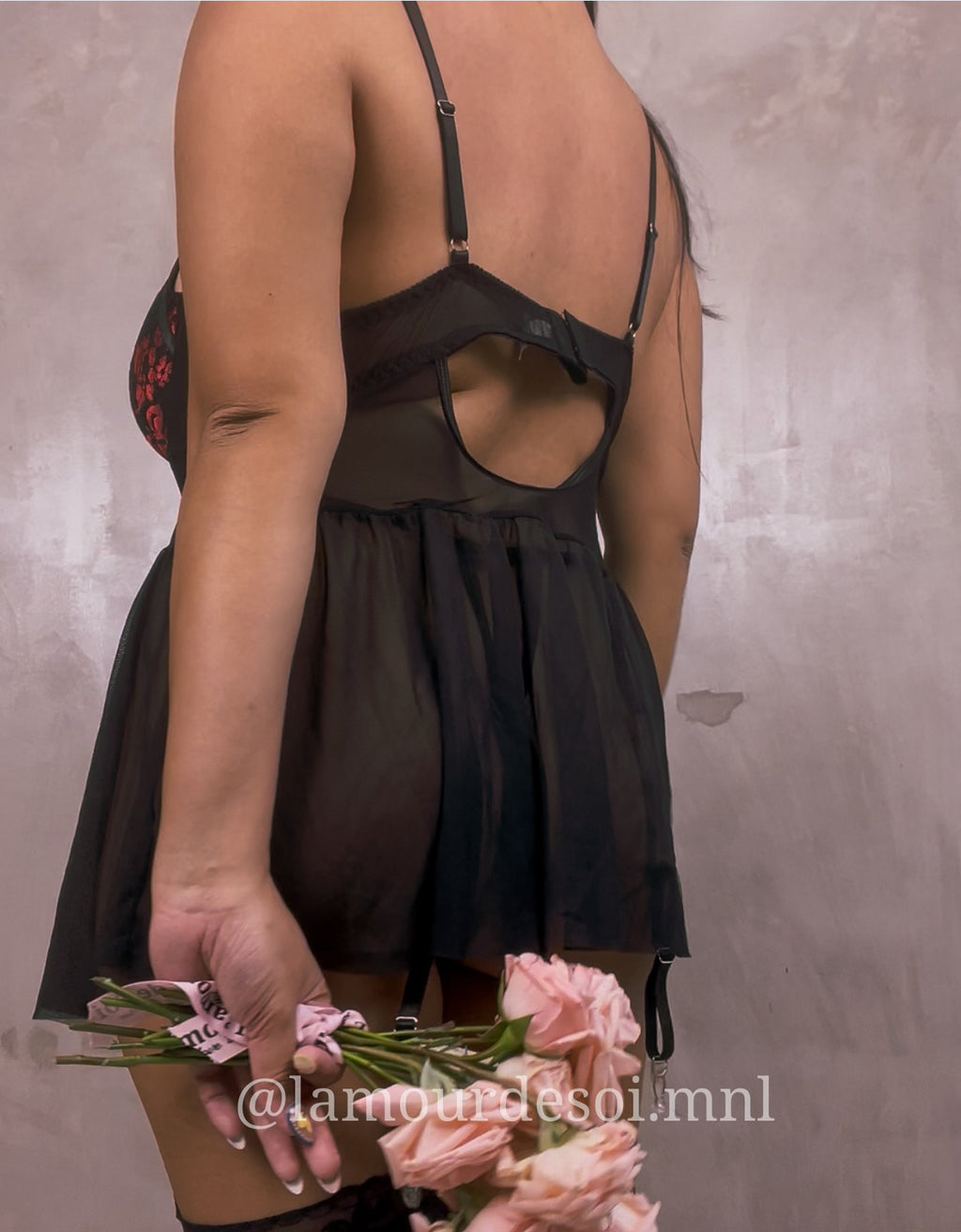 (PLUS SIZE)Bianca Lingerie Set