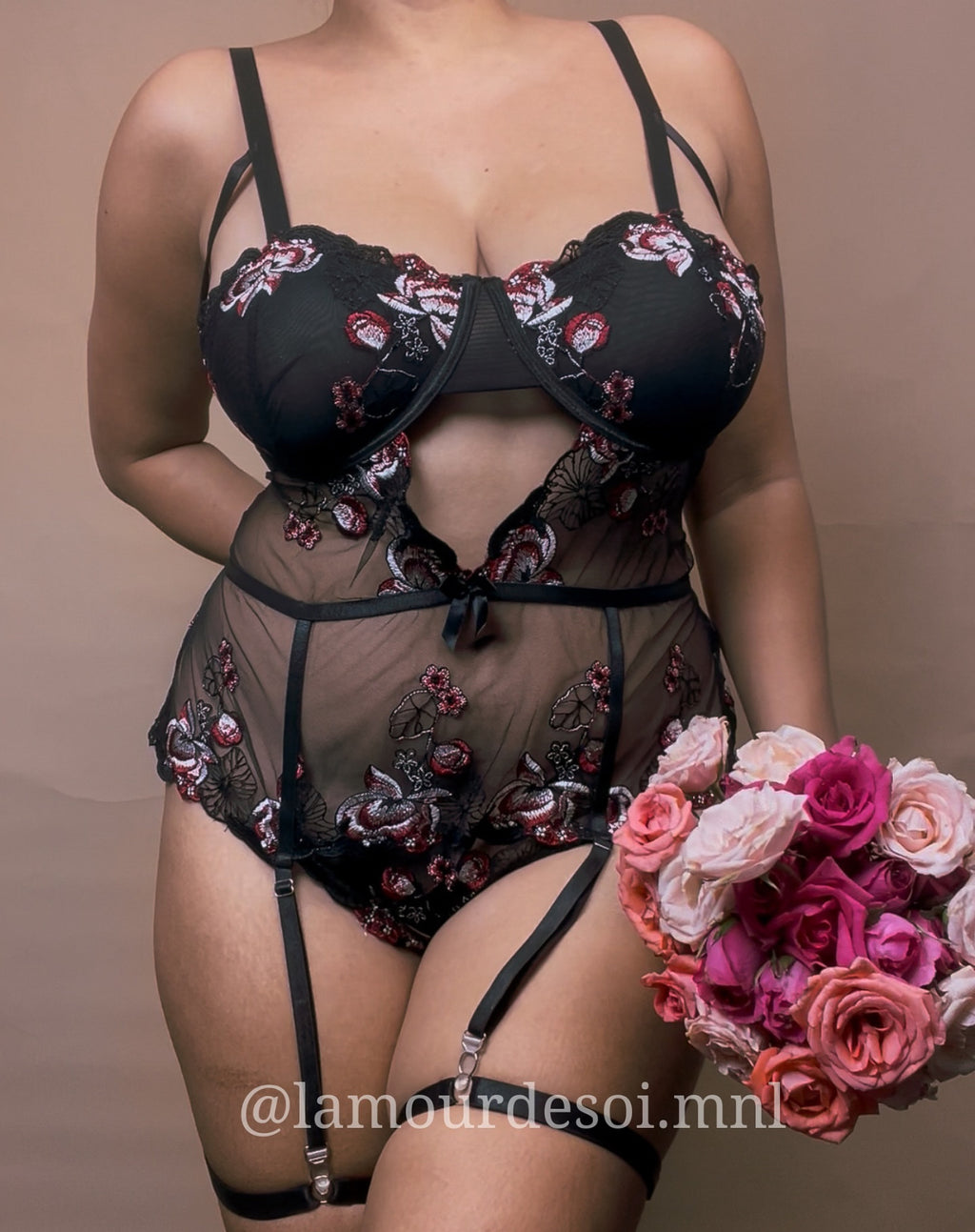 (PLUS SIZE)Sasha Teddy Bodysuit