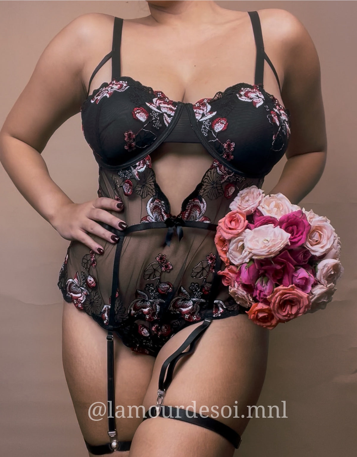 (PLUS SIZE)Sasha Teddy Bodysuit