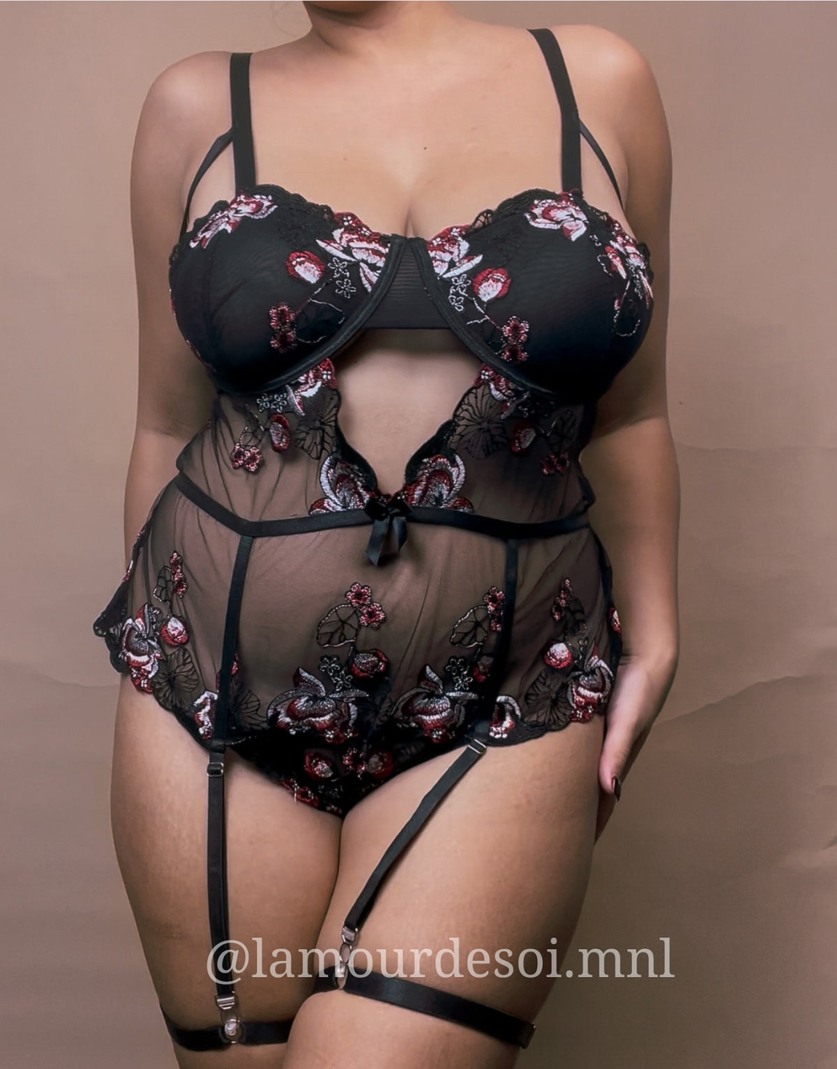 (PLUS SIZE)Sasha Teddy Bodysuit