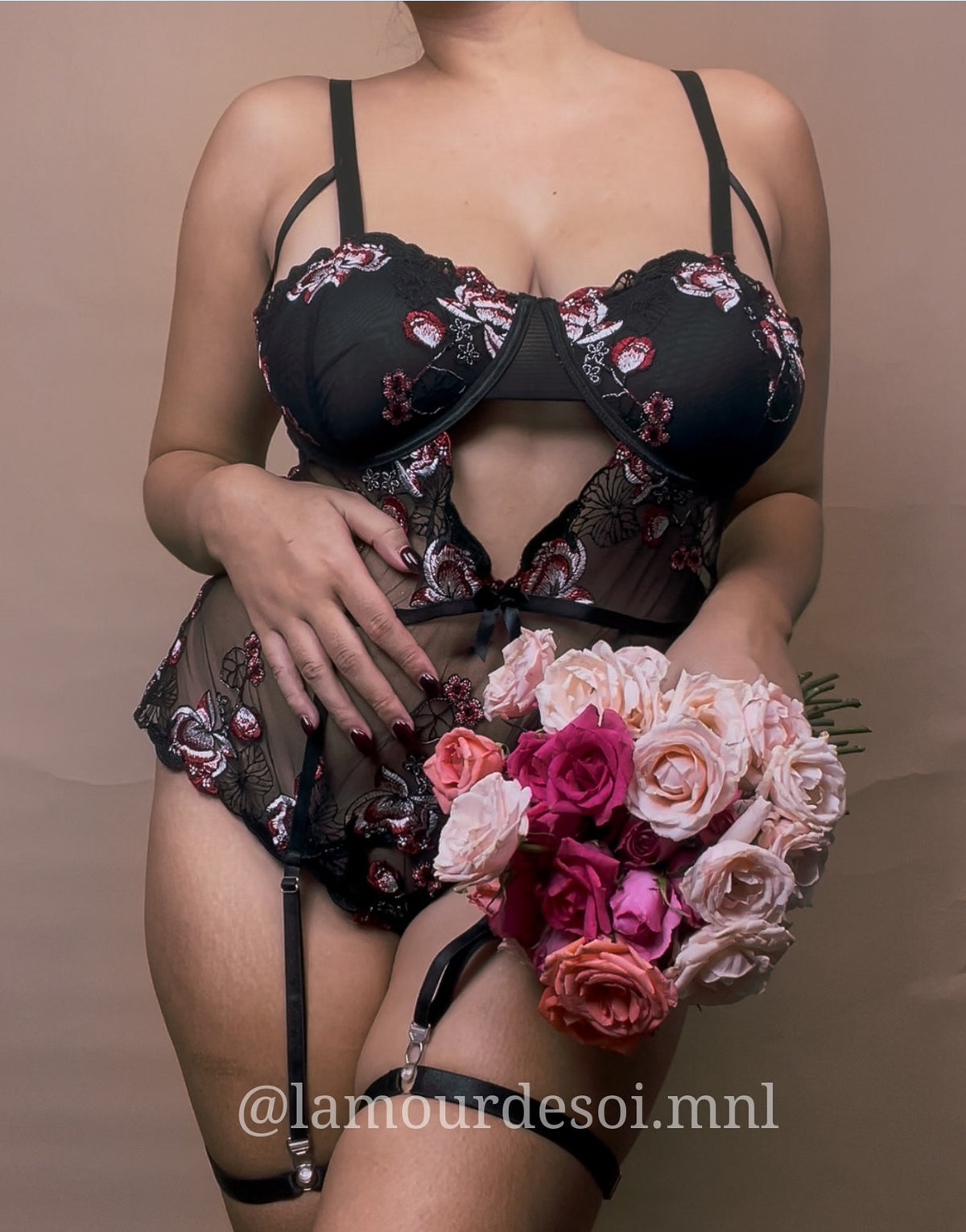 (PLUS SIZE)Sasha Teddy Bodysuit